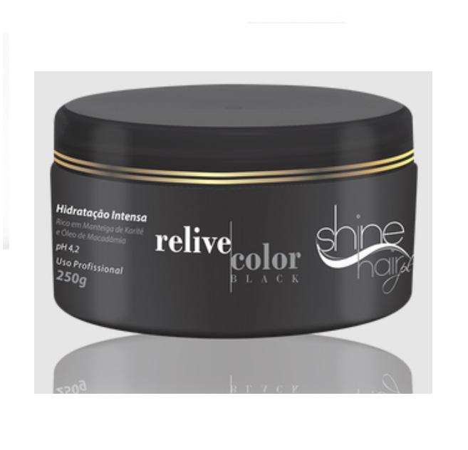 Life Long Hair Hair Mask Color Relieve Black Strengthening Revitalizating Mask 250g - Life Long Hair