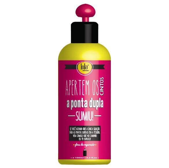 Lola Cosmetics Brazilian Keratin Treatment Tighten the Belts the Double Tip is Gone Repair Gloss 100ml - Lola Cosmetics