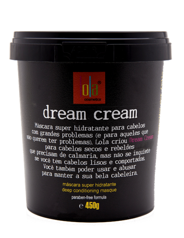 Lola Cosmetics Hair Mask Dream Cream Super Moisturizing Mask 450g - Lola Cosmetics