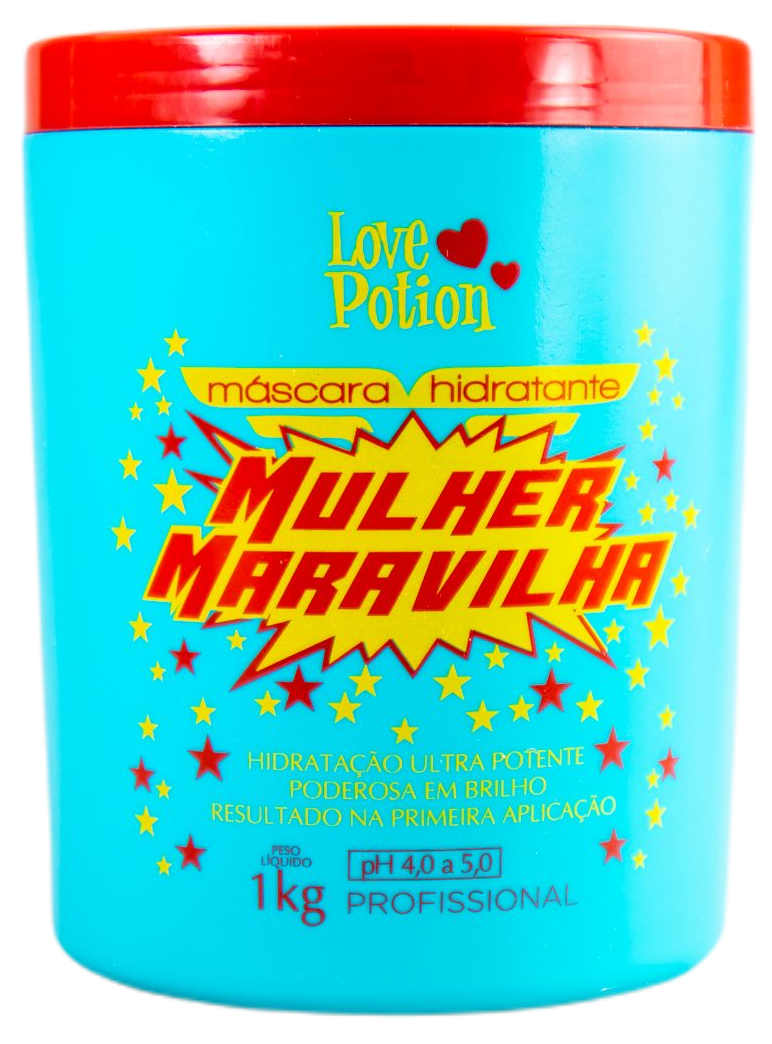 Love Potion Hair Mask Professional Wonder Woman Moisturizer Hair Treatment Mask 1Kg - Love Potion