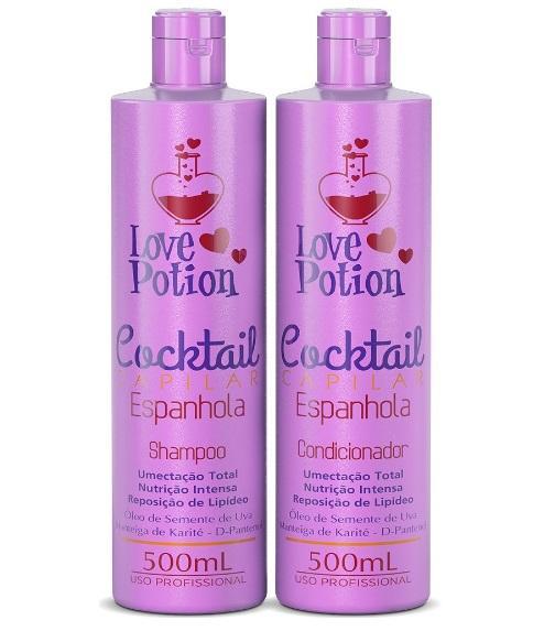 Professional Home Care Maintenance Cocktail Espanhola Kit 2x500ml - Love Potion