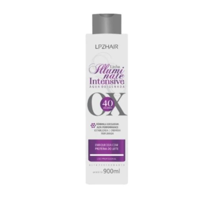 Lpzhair Brazilian Keratin Treatment Illuminate Oxidant Creamy Emulsion Hydrogen Peroxide 40 Vol. 900ml - Lpzhair