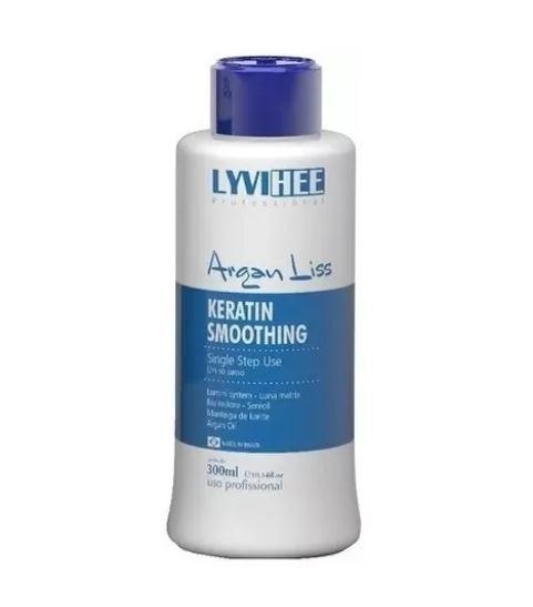 Lyvihee Brazilian Keratin Treatment Argan Liss Keratin Smoothing Brazilian Blowout Progressive Mask 300ml - Lyvihee