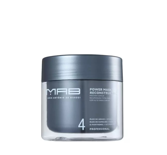 MAB Hair Care Power Reconstruction Hydration Damaged Hair Treatment Mask 300g - MAB