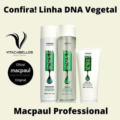 Macpaul Home Care Kit Dna Vegetable Macpaul Shampoo Conditioner E Leave in - Macpaul