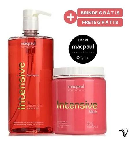 Macpaul Home Care Mac Paul Intensive Kit Shampoo E Mascara Macpaul Original - Macpaul