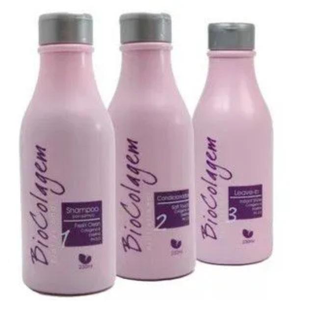 Manga Rosa Hair Care Kits Biocolagem Biocollage Home Care Hair Maintenance Kit 3x230ml - Manga Rosa