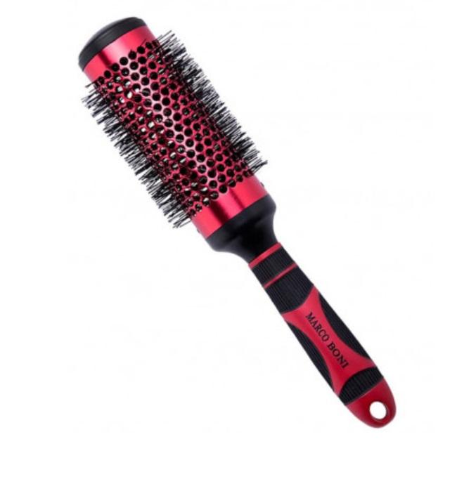 Marco Boni Brazilian Original Hairstyling Thermal Metallic Brush 7874T 63mm - Marco Boni