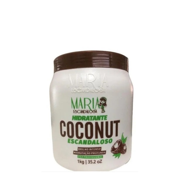 Maria Escandalosa Hair Care Coconut Deep Moisturizing Intense Brightness Mask 1Kg - Maria Escandalosa