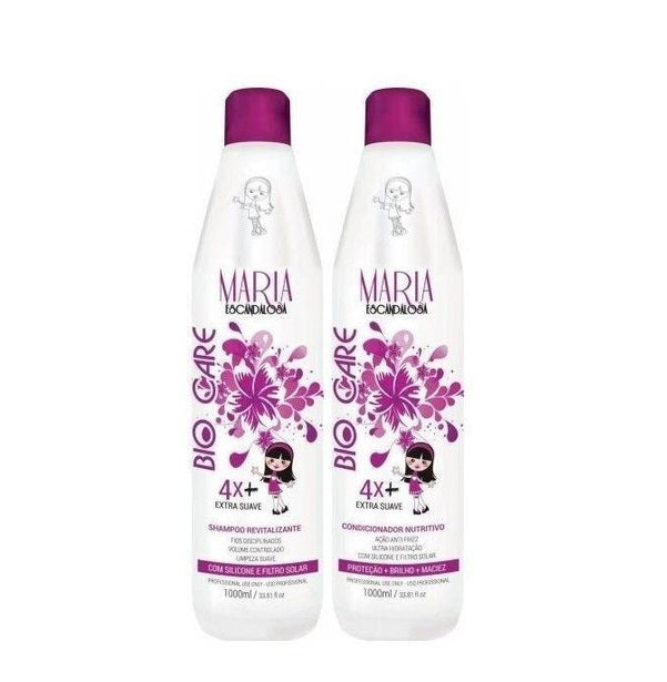 Maria Escandalosa Hair Care Kits Bio Care Home Care Daily Hair Softness Treatment Kit 2x1L - Maria Escandalosa