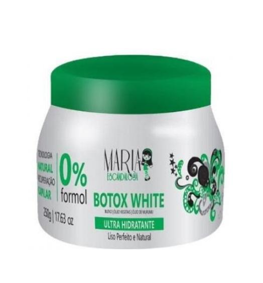 Deep Hair Mask White Formaldehyde Free Moisturizing Mask 250g - Maria Escandalosa