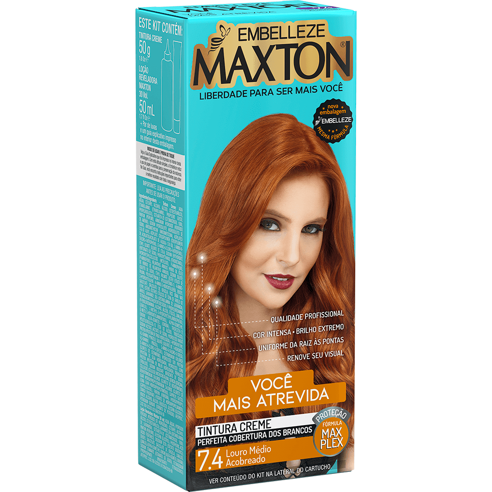 Maxton Hair Dye Maxton Hair Dye You Daring Medium Blond Coppery Kit