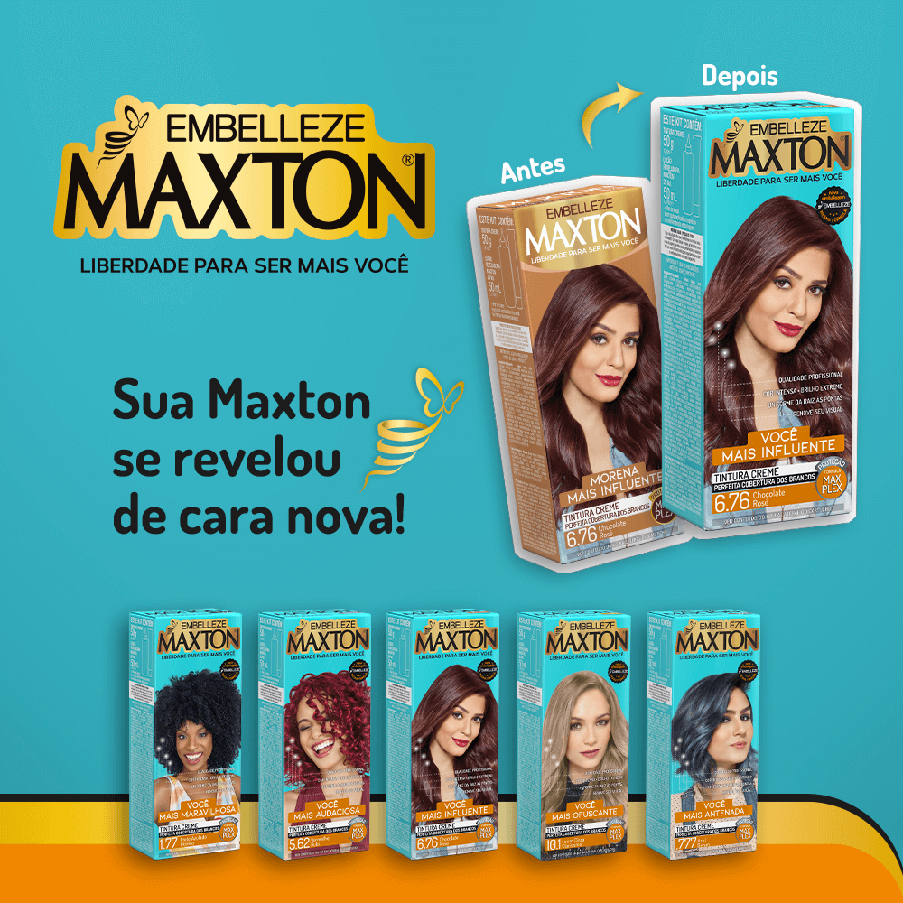 Maxton Hair Dye Maxton Hair Dye You More Charming Brown Brown Kit