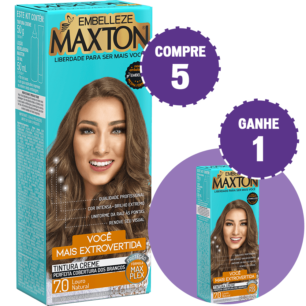 Maxton Kit Maxton Blonde + Extrovert Natural Blonde And Kit