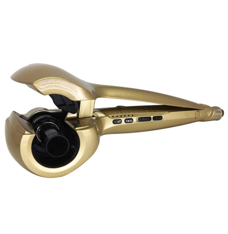 MiraCurl Curler BaByliss Nano Titanium PRO Gold 3 Curler Modeler 110V 127V 450F - MiraCurl