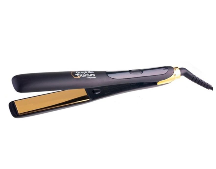 MiraCurl Iron Board BaByliss PRO Graphite Titanium GXT Bivolt Hair Iron Board 450F 1/4 - MiraCurl