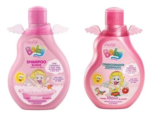 Muriel Kid's Treatment Shampoo E Conditioner Muriiel Baby Girl Infant 100ml - Muriel