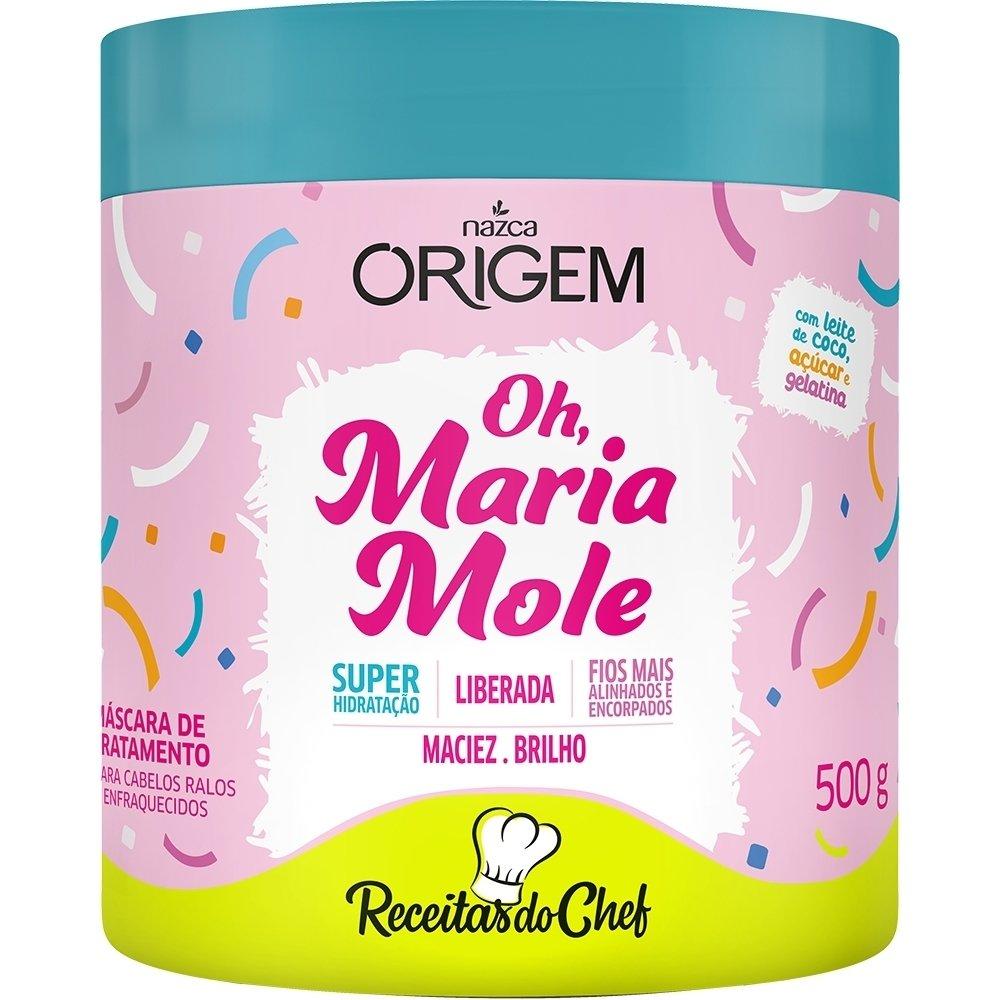 NAZCA Hair Mask Máscara Oh Maria Mole Origem 500g / Mask Oh Maria Mole 500g Origin