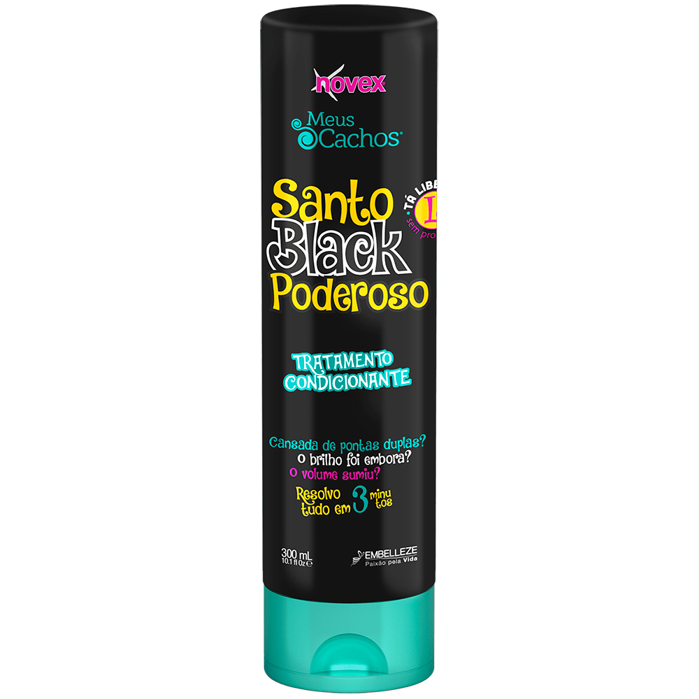 Novex Conditioner Novex Conditioner My Cachos Santo Black Powerful 300ml