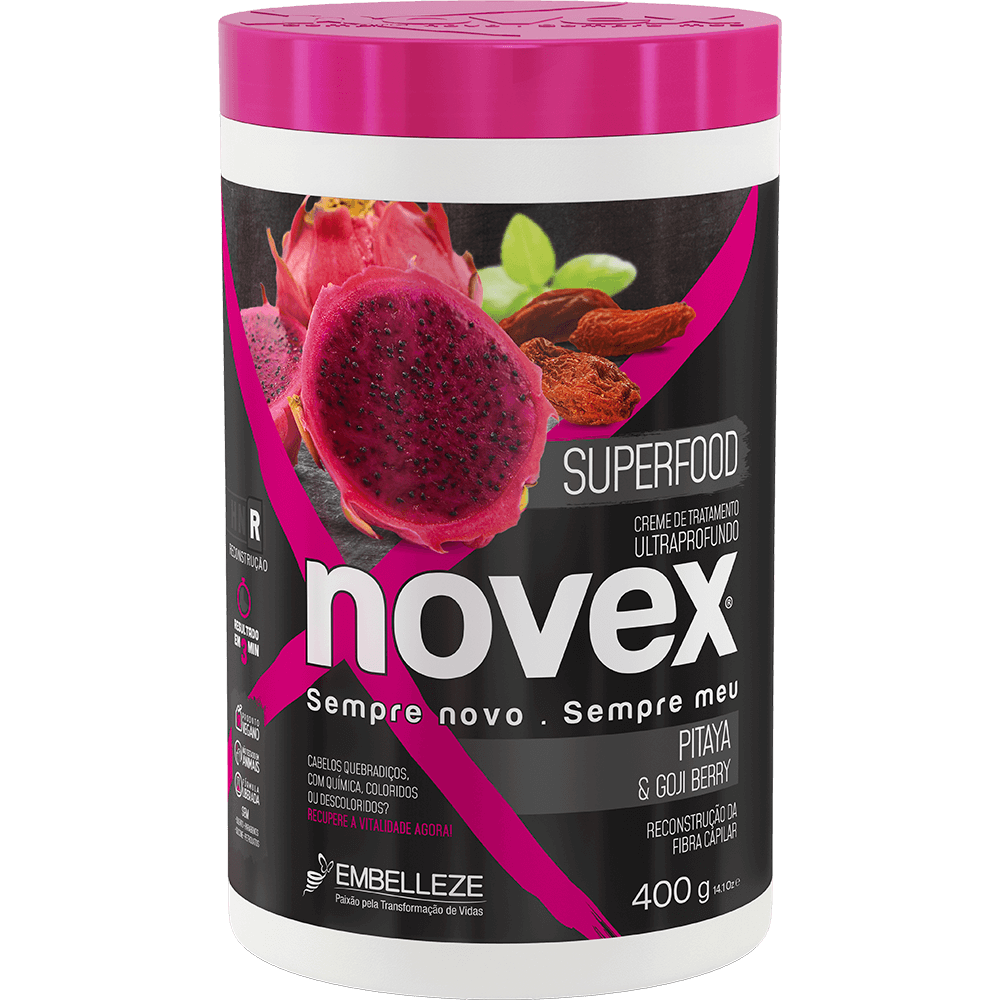 Novex Treatment Cream Novex Treatment Cream Superfood Pitaya And Gojiberry 400g