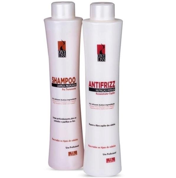 Ony Liss Brazilian Keratin Treatment Anti Frizz Brazilian Blowout Thermoactive Reductor Progressive 2x1L - Ony Liss