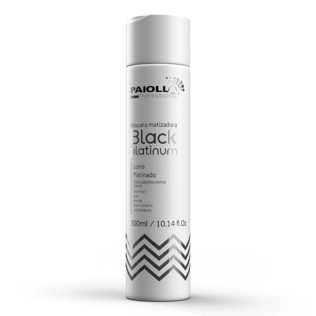 Paiolla Hair Care Black Blond Blatinum Tinting Blond Hair Color Maintenance Mask 300ml - Paiolla