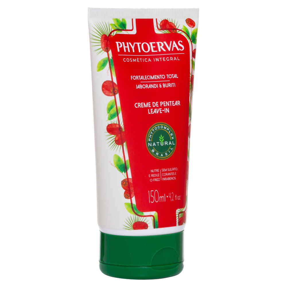 Phytoervas Hair Styling Products Phytoervas Cream of Combing Strength Total Jaborandi and Buriti 150ml