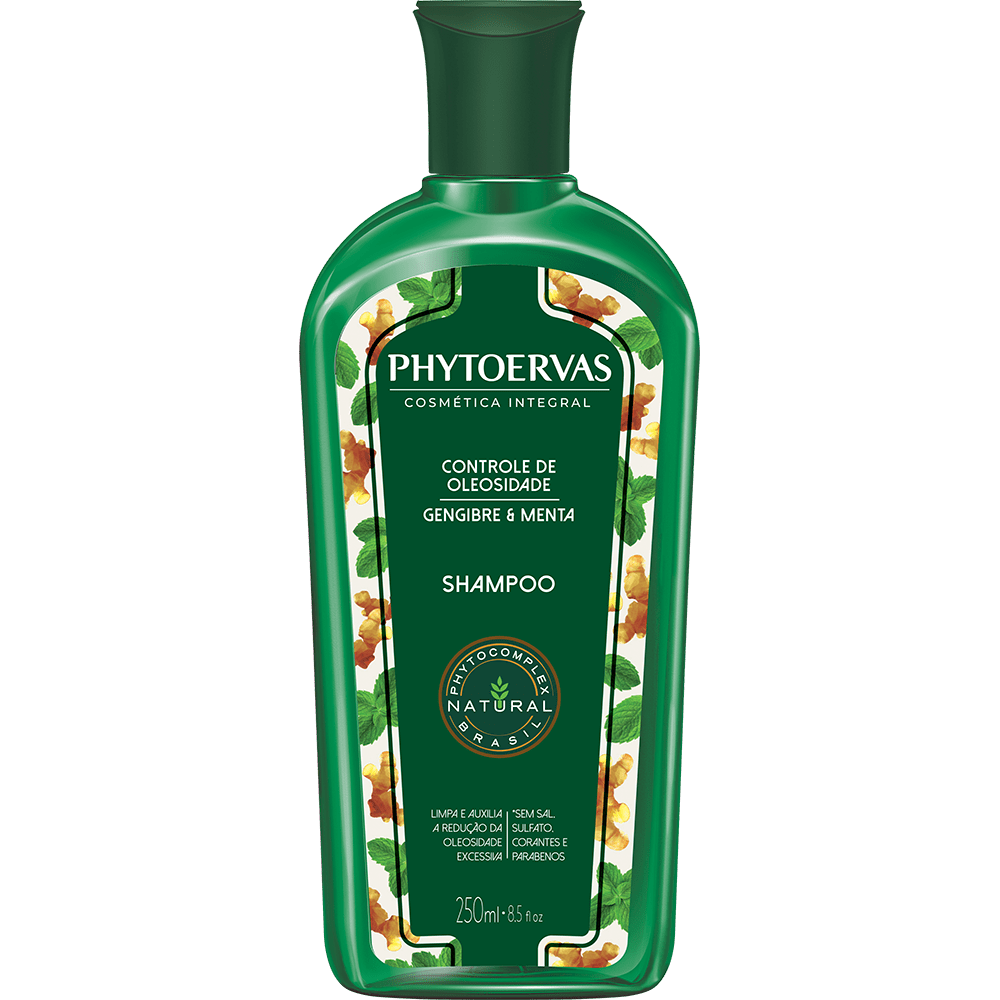 Phytoervas Shampoo Phytoervas Shampoo Gengibre Oil Control and Mint 250ml