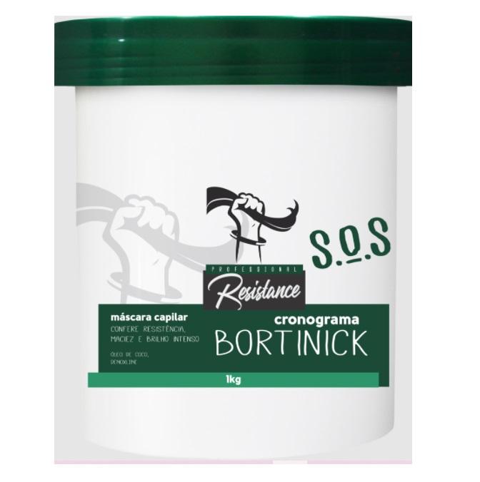 Resistance Hair Mask SOS Bortinick Schedule Coconut Oil Resistance Hair Mask 1Kg - Resistance