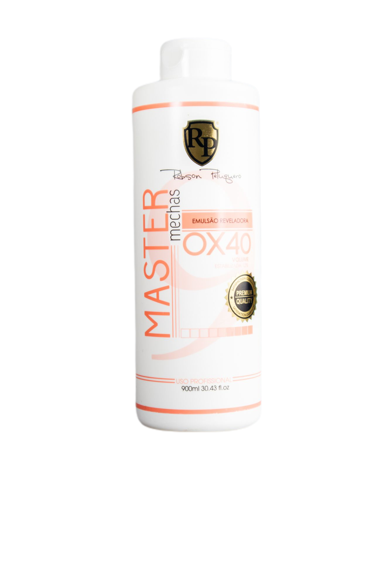 Robson Peluquero Hair Treatment Bleaching Powder Master Mechas Revealing Emulsion OX 40 900ml - Robson Peluquero