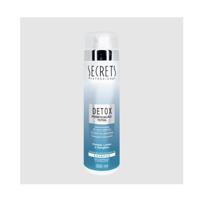 Secrets Shampoo Detox Oil Control Refresh Antioxidant Purifying Treatment Shampoo 300ml - Secrets