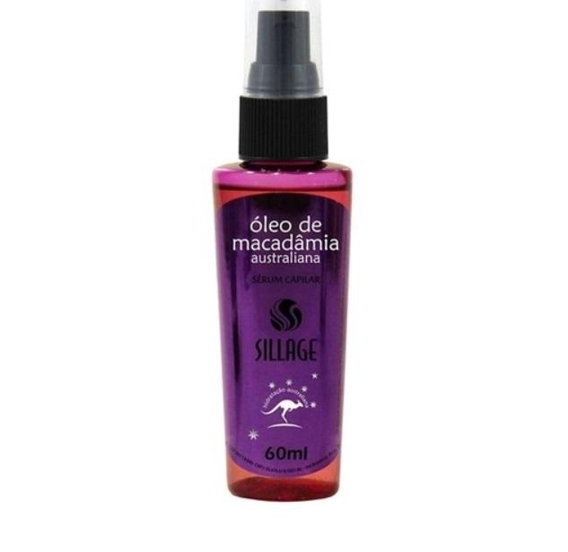 Sillage Brazilian Keratin Treatment Australian Macadamia Oil Hair Serum Multifunctional Finisher 60ml - Sillage