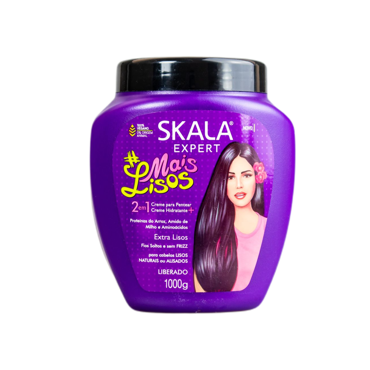 Skala Treatment Cream Creme De Tratamento 1000g #maislisos / Treatment Cream 1000g More Straight Treatment Cream - Skala