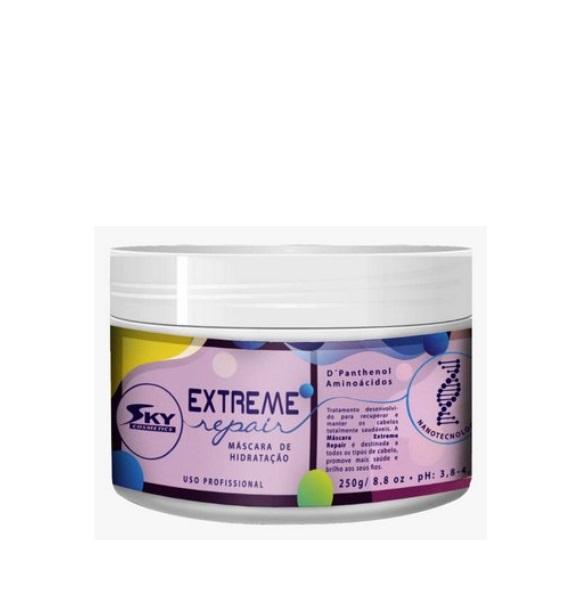 Sky Cosmetics Hair Mask Extreme Repair Moisturizing D-Panthenol Amino Acids Mask 250g - Sky Cosmetics