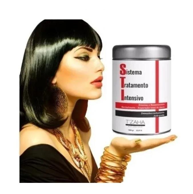 T'Zaha Hair Mask STI 3 Minutes Intensive Treatment System Moisturizing Hair Mask 1Kg - T'Zaha