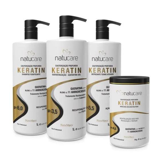 The Keratin Store Natucare Keratin Treatment Kit 4x1 - Natumaxx