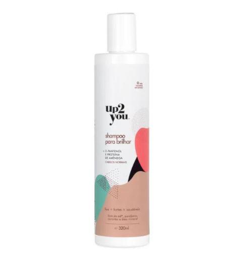 Up2You Brazilian Keratin Treatment D-Panthenol Brazilian Nut To Shine Treatment Cleaning Shampoo 320ml - Up2You