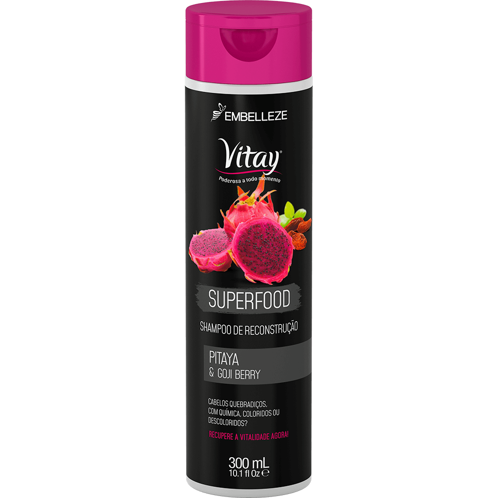 Vitay Shampoo Vitay Shampoo Superfood Pitaya And Gojiberry 300ml