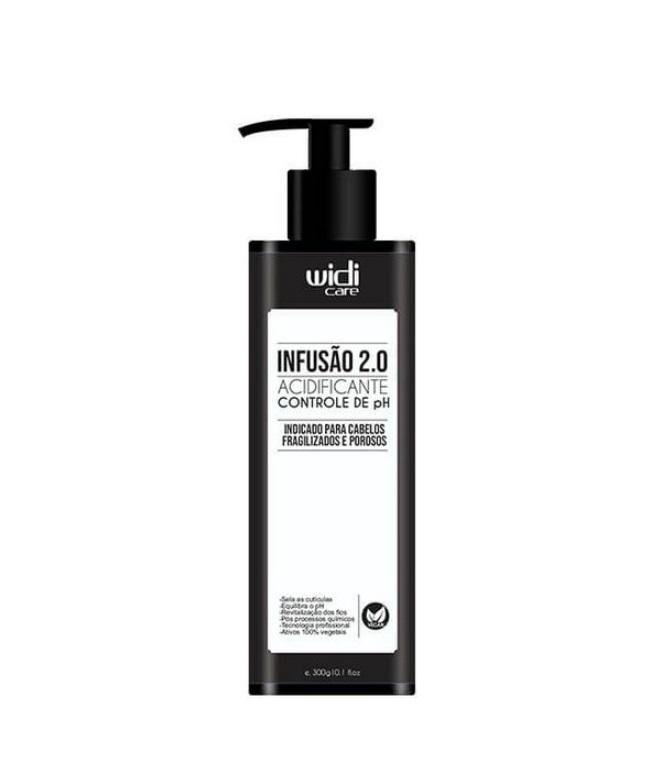 Widi Care Brazilian Keratin Treatment Infusion 2.0 Acidifier pH Control Fragile Porous Hair Treatment 300ml - Widi Care