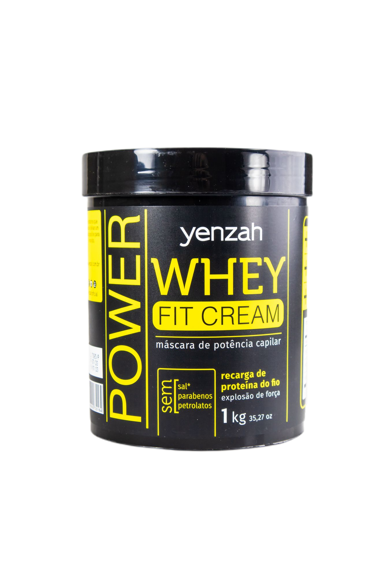 Yenzah Hair Mask Power Fit "Whey" Cream - Reconstruction Mask 1000g - Yenzah