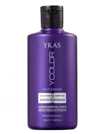 Ycolor Tinting Platinum Effect Illuminator Keratin Vegetable Oil 100ml - Ykas