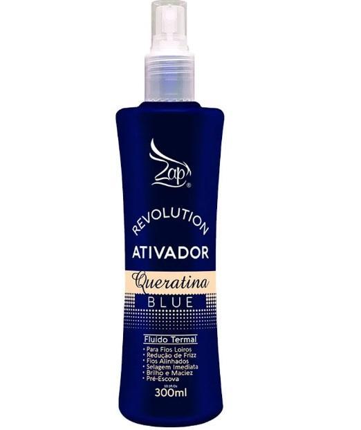 Professional Blue Keratin Activator Sealing for Blondes 300ml - Zap Cosmetics