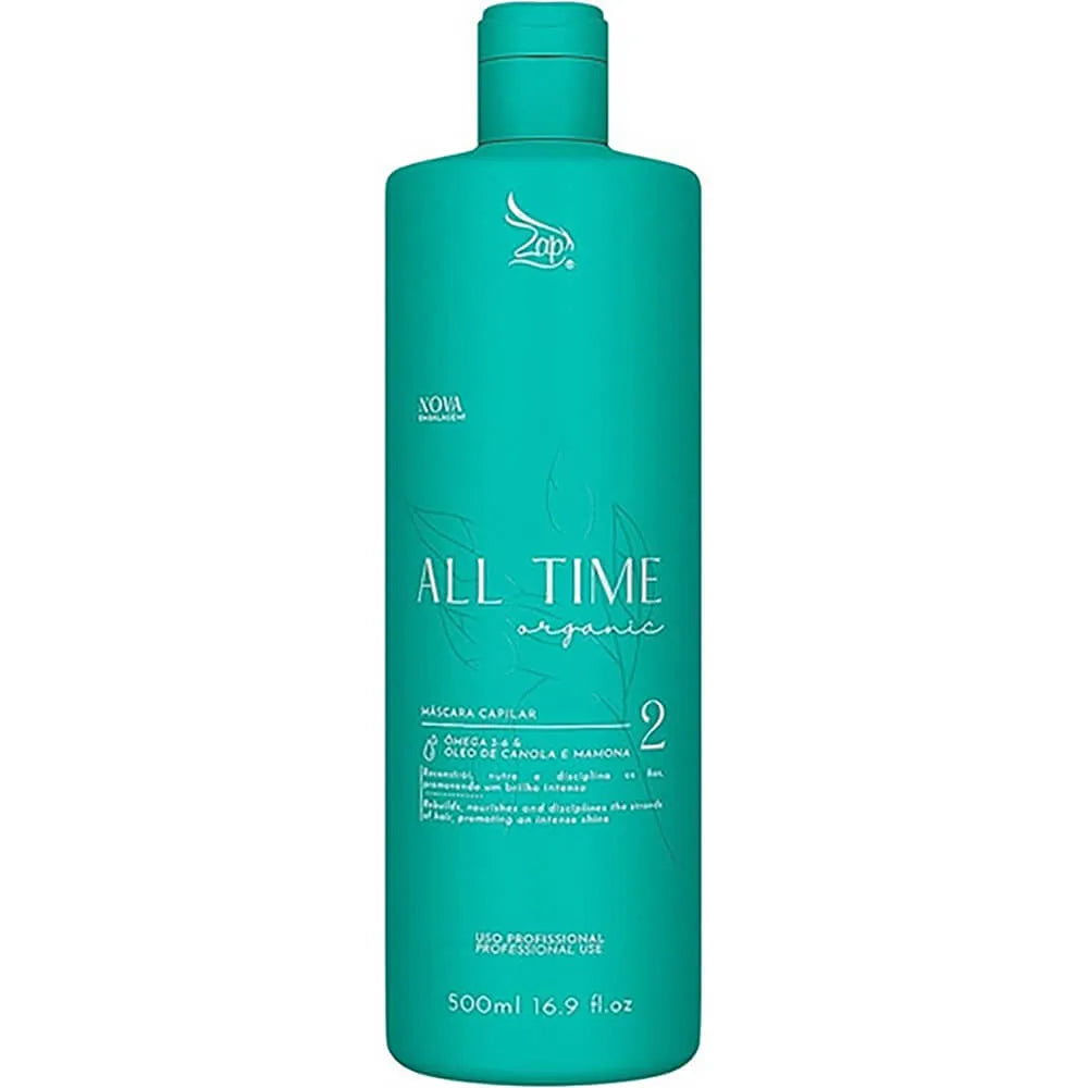 Zap Cosmetics Brazilian Keratin Treatment Zap Cosmetics All Time Organic Mask 500ml / 16.9 fl oz